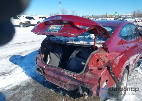 2013 Hyundai Elantra Limited from USA, damaged, VIN 5NPDH4AE8DH259310